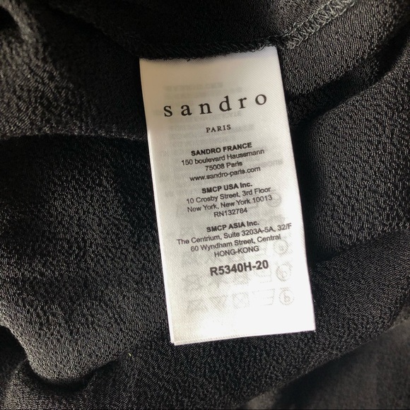 Sandro Black Dress - Picture 8 of 8
